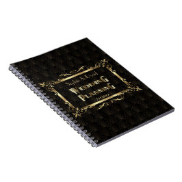 Royal Roaring 20s Gold Art Deco Weddingplanner Notitieboek