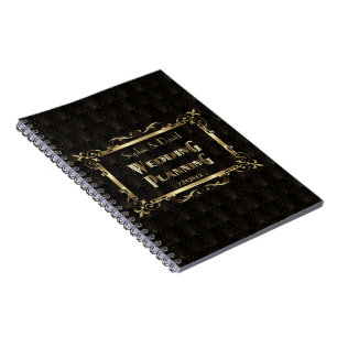Royal Roaring 20s Gold Art Deco Weddingplanner Notitieboek
