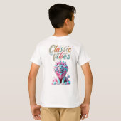 Royal Rococo Punk Marshmallow Leeuw T-shirt (Achterkant volledig)