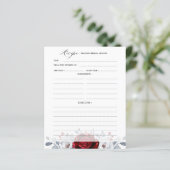 Royal Rood Wit Zilver Metallic Vrijgezellenfeest (Staand voorkant)