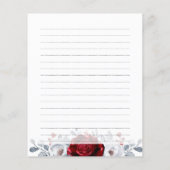 Royal Rood Wit Zilver Metallic Vrijgezellenfeest (Achterkant)