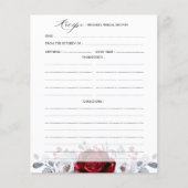 Royal Rood Wit Zilver Metallic Vrijgezellenfeest (Voorkant)