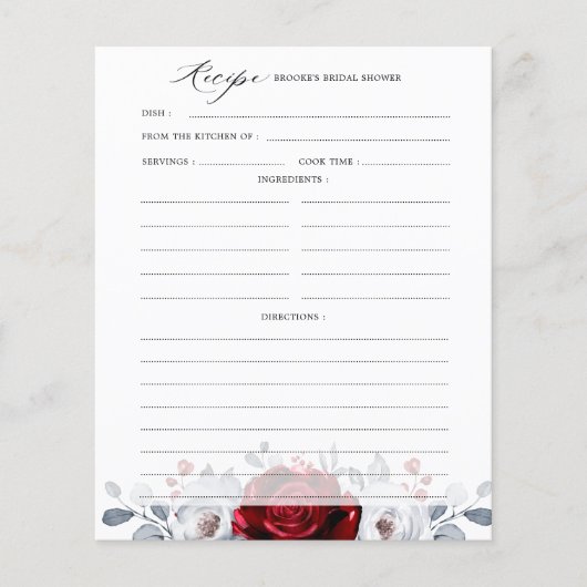 Royal Rood Wit Zilver Metallic Vrijgezellenfeest (Voorkant)