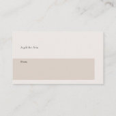 Royal Roos Display Douche Gedicht Geen Wrap Gift T Informatiekaartje (Achterkant)