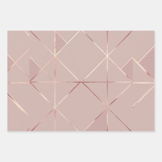 Royal Roos Gold Wrapping Paper (Voorkant 2)