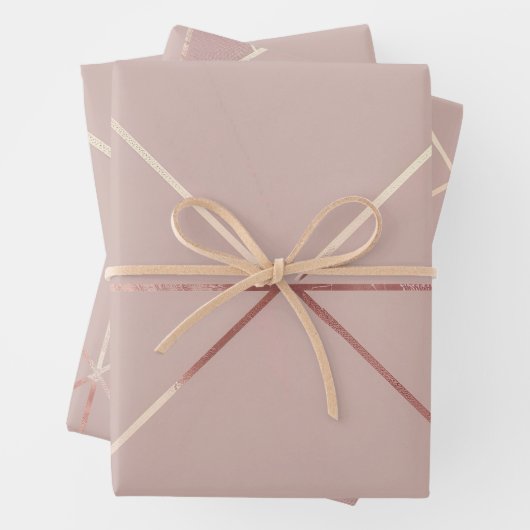 Royal Roos Gold Wrapping Paper (In situ)