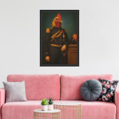 Royal Rooster Framed Art Canvas Afdruk (Insitu (Woonkamer))