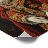 Royal Rough Collie Portrait Poster (Hoek)