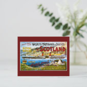 Royal Route of Scotland Summer Tours  Briefkaart (Staand voorkant)