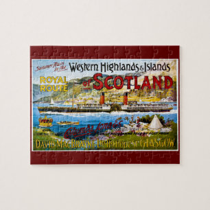 Royal Route of Scotland Summer Tours Legpuzzel