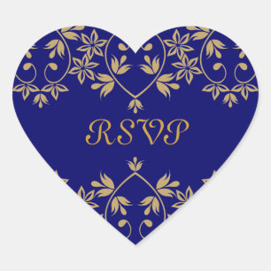 Royal RSVP-Stickers Hart Sticker