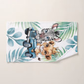 Royal Safari Ride Boy Baby shower Gift Bad Handdoek (Handdoek)