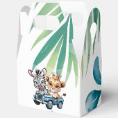 Royal Safari Ride Boy Baby shower Gift Bedankdoosjes (Open)