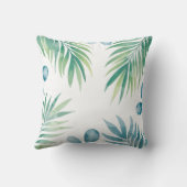 Royal Safari Ride Boy Baby shower Gift Kussen (Achterkant)