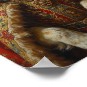 Royal Saint Bernard Portrait Poster (Hoek)