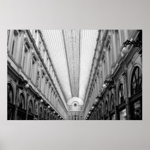 Royal Saint Hubert Galleries, Brussel, België Poster