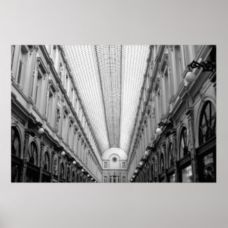 Royal Saint Hubert Galleries, Brussel, België Poster