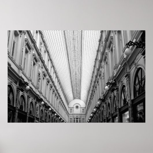 Royal Saint Hubert Galleries, Brussel, België Poster (Voorkant)