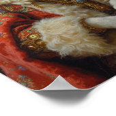 Royal Samoyed Portrait Poster (Hoek)