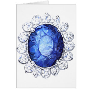 Royal Sapphire Original Waterverf