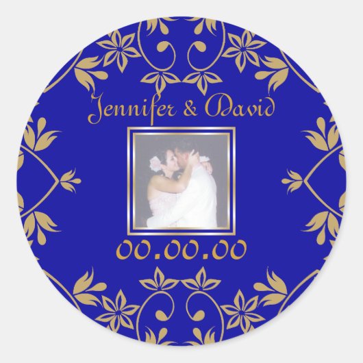 Royal Save The Date Stickers (Voorkant)