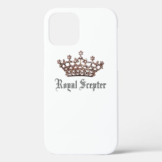 "Royal Scepter" Tiara Case-Mate iPhone Case (Achterkant)