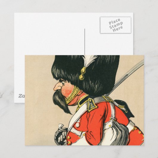 Royal Scots Grays Soldier Briefkaart (Voorkant / Achterkant)