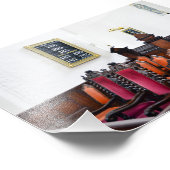 Royal Seating in Aarhus Cathedral, Denemarken Foto Afdruk (Hoek)