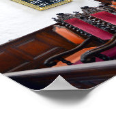 Royal Seating in Aarhus Cathedral, Denemarken Poster (Hoek)