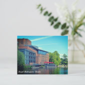 Royal Shakespeare Theater, Stratford Upon Avon Briefkaart (Staand voorkant)