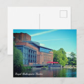 Royal Shakespeare Theater, Stratford Upon Avon Briefkaart (Voorkant / Achterkant)