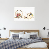 Royal Sharpening Service Canvas Afdruk (Insitu (Slaapkamer))