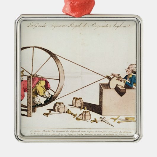 Royal Sharpening Service Metalen Ornament (Voorkant)