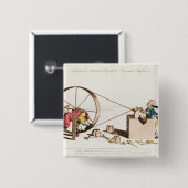 Royal Sharpening Service Vierkante Button 5,1 Cm (Voorkant /achterkant)