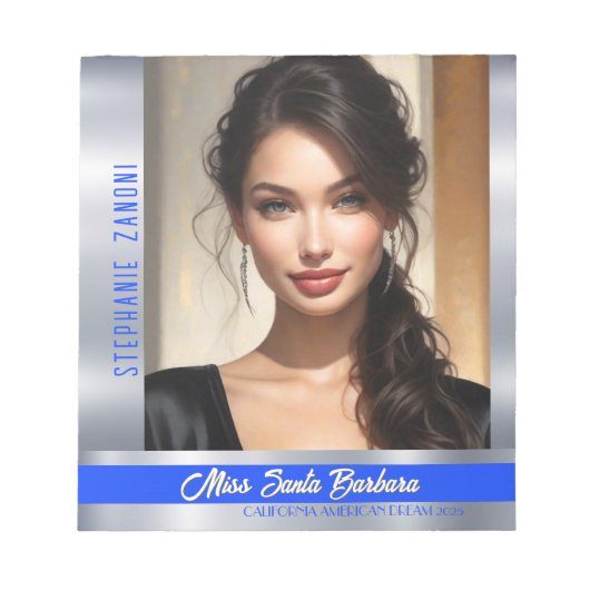 Royal Shine Pageant Titleholder Notitieblok (Voorkant)