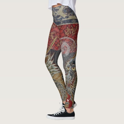 Royal Silk Dragon Seal Leggings (Links)