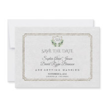 Royal Silver Crest Weelderig Groen Save The Date