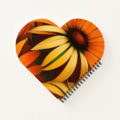 Royal Sinaasappel Coneflowers Notitieboek (Achterkant)