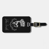 Royal Skull Bagagelabel (Voorkant horizontaal)