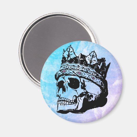  Royal Skull Crown Magnet (Voorkant / Achterkant)