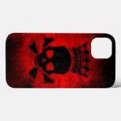 Royal Skull Crown Sleutelhanger Case-Mate iPhone Case (Achterkant (horizontaal))