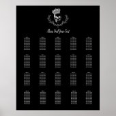 Royal Skull Reception Sezing Chart Poster (Voorkant)