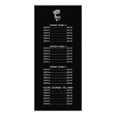 Royal Skull Reclamekaart (Achterkant)