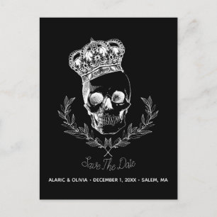 Royal Skull Save The Date Aankondigingskaart