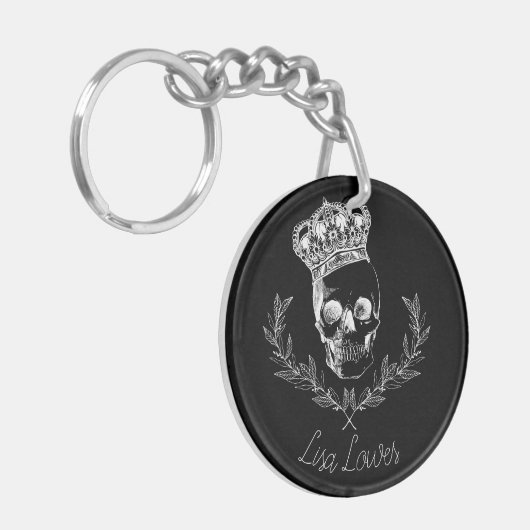 Royal Skull Sleutelhanger (Voorkant Links)
