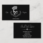 Royal Skull Visitekaartje (Voorkant / Achterkant)