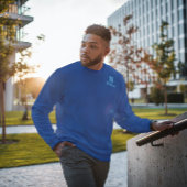 royal & sky blue gepersonaliseerd trui