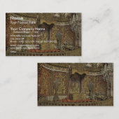 Royal slaapkamer, Herrenchiemsee Castle, Upper Bav Visitekaartje (Voorkant / Achterkant)