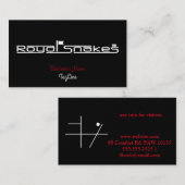 Royal Snakes Logo only Business Card Visitekaartje (Voorkant / Achterkant)