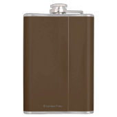 Royal Spa, Street Uitzicht British Railways Poster Heupfles (Achterkant)